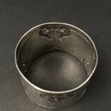 Solid silver towel ring punch minerva denise xxe