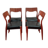 4 Niels Otto MOLLER chairs