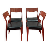 4 chaises Niels Otto MOLLER