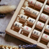 Wooden multiplication tables