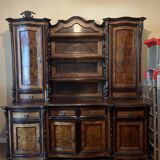 Vaisselier à boiserie ancien 19ème siècle