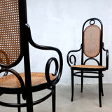 Ensemble de 4 chaises à manger design vintage Thonet
