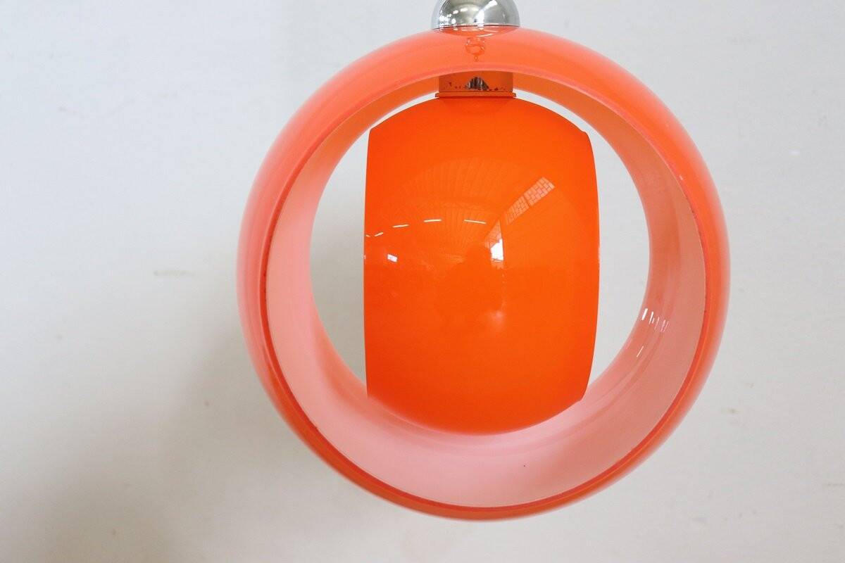 1960s Murano glass pendant light