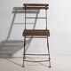 Anciennes chaises de terrasse pliantes (c.1920). Ensemble de 2 pièces #32