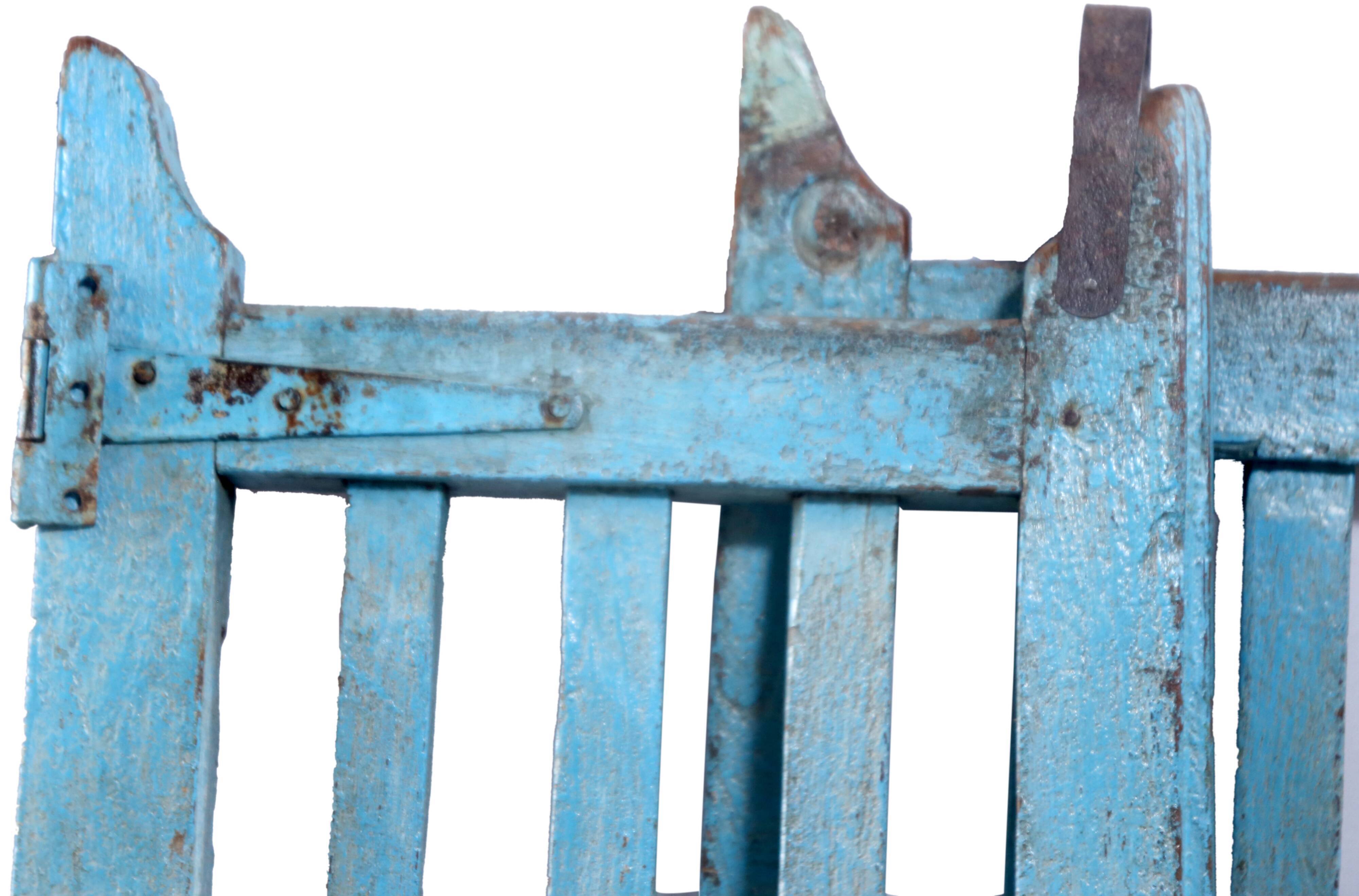 Ancient Burmese teak port