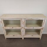 Patinated display cabinet