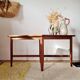 Petite table basse / Bout de canapé géométrique années 50-60