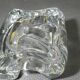 Cendrier cristal bayel vide poche vintage