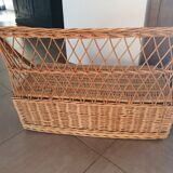 Rattan bench