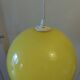 Vintage suspension 70'S in yellow opaline