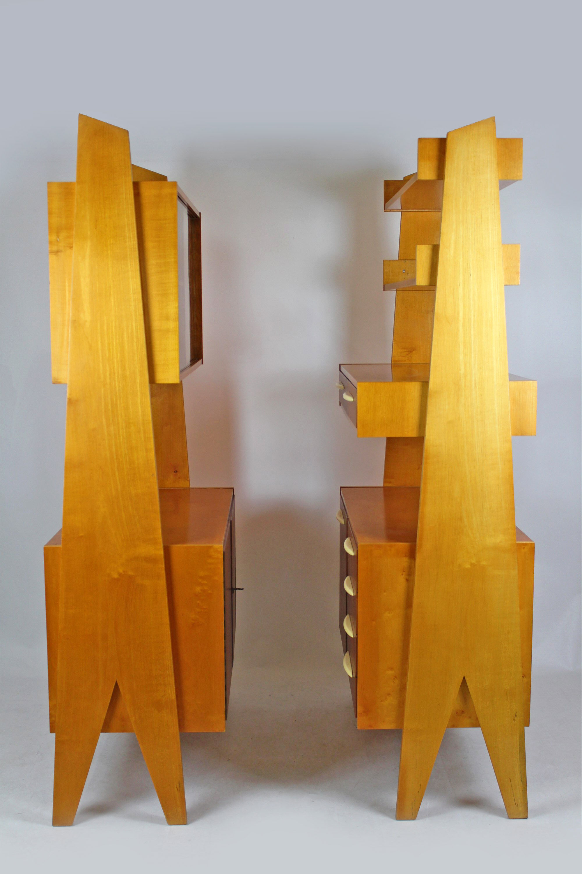 Paire de bibliothèques, années 1960