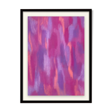 Pastel chrysanthemes frames 30 x 40 cm (atelier cleophee)