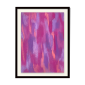 Pastel chrysanthemes encadre 30 x 40 cm atelier cleophée