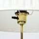 Pair of brass floor lamps by ASEA Belysning, Sweden, 1950s