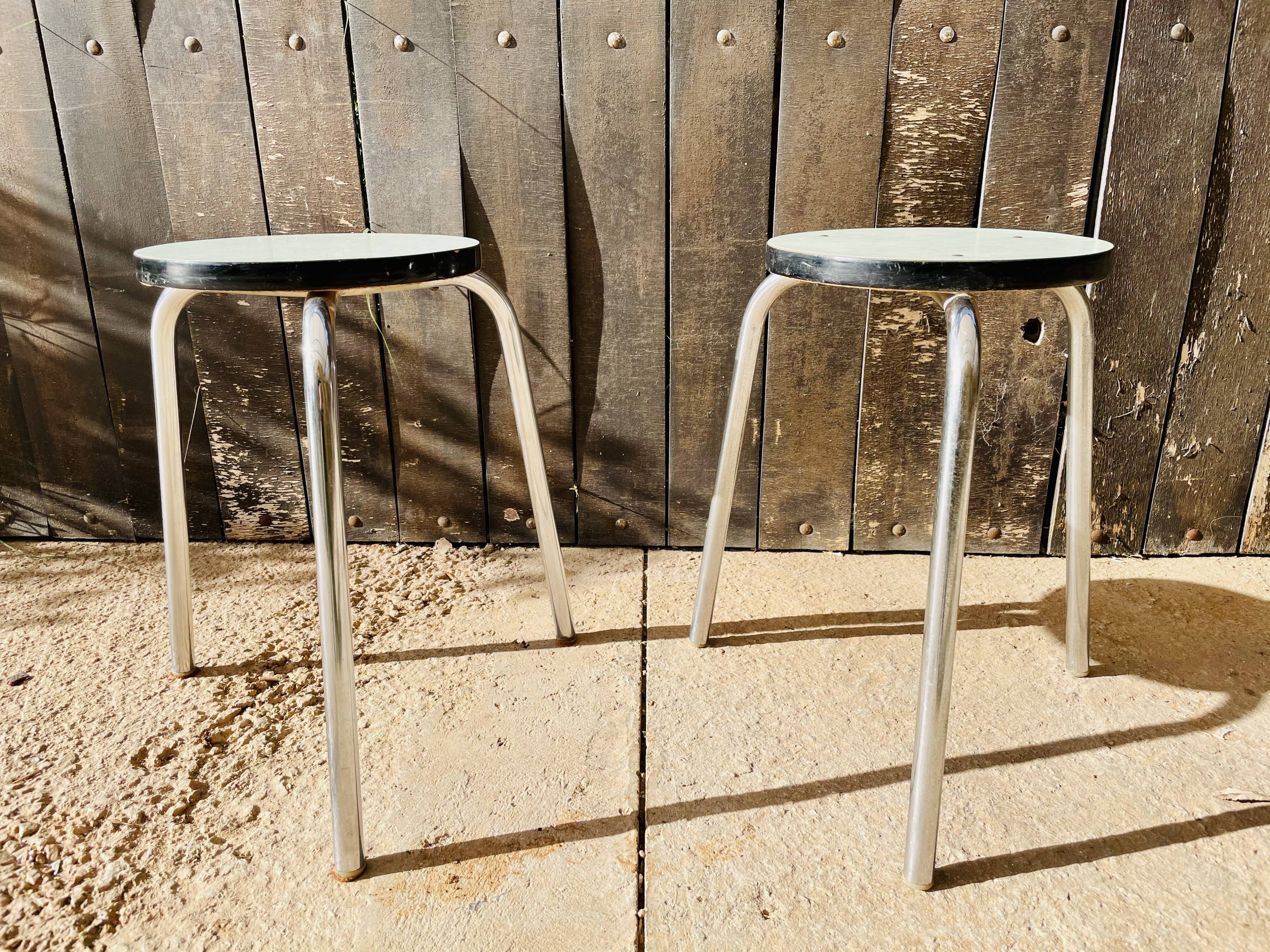 Pair of formica stool