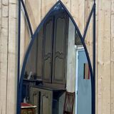 Gothic style mirror, modern metal work