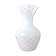 Vase en verre opalin aux étoiles