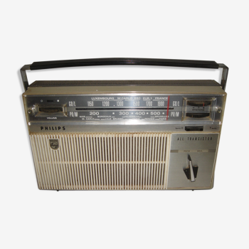 Poste radio portable Philips All transistor de 1960