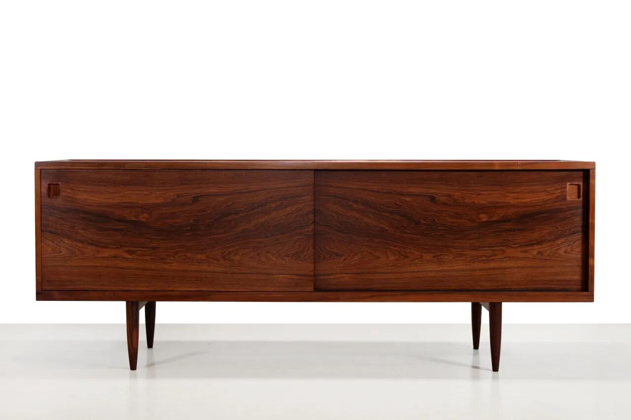 Enfilade Niels Otto Moller en palissandre modèle 20, années 1960.