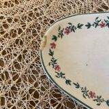 Longwy porcelain sauceboat, Blois model