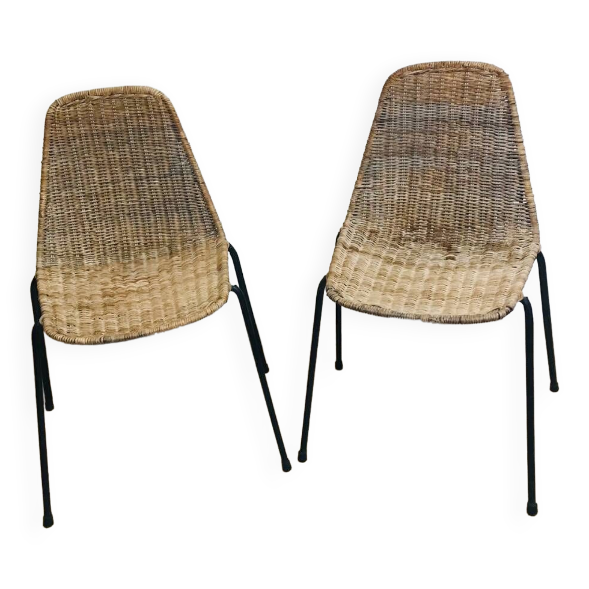 Pair of Gian Franco Legler chairs