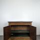 Louis Philippe two-door buffet in flame mahogany.