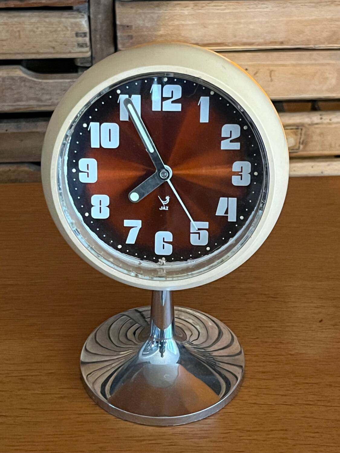 Space Age Jaz alarm clock “podic orange”