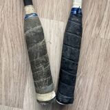 Old badminton rackets
