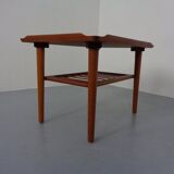 Teak Coffee Table by Holger Georg Jensen for Kubus, Denmark, 1960s