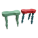 2 anciens tabourets atypiques artisanaux