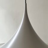 Suspension XL white metal tulip by C. Bonderup & T. Thorup, design Gubi