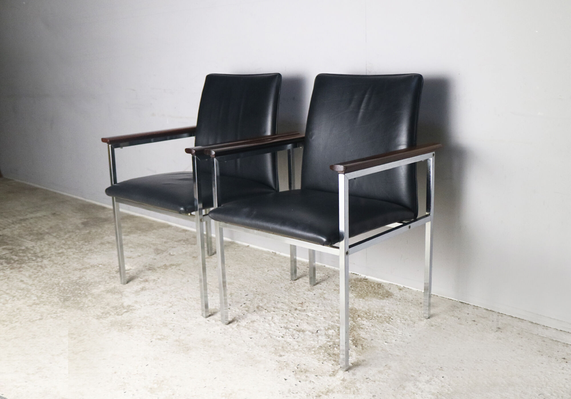 Danish armchairs by Sigvard Bernadotte for France & Søn 1960