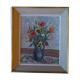 Huile sur toile bouquet de fleurs