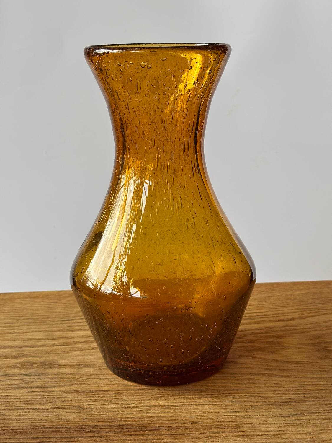 La Rochere bubble blown glass vase