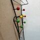 Cloakroom or wall coat rack - 50s/60s