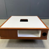 Space age wooden bar coffee table, 1960s