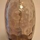 Murano lamp in glass and gilded brass