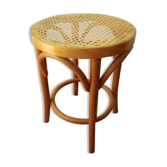 Stool with caning