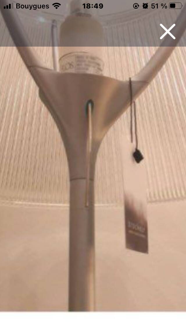 Romeo moon floor lamp By Philippe Starck