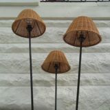 Vintage tripod lamppost