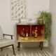 Bar cabinet on wheels circa 1950