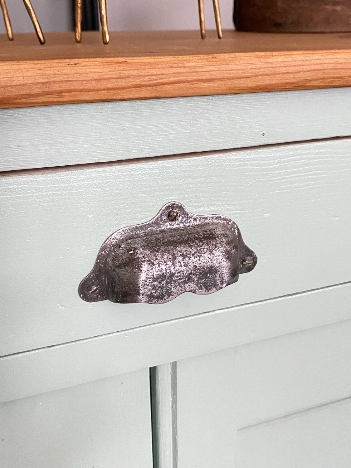 Almond green Parisian sideboard