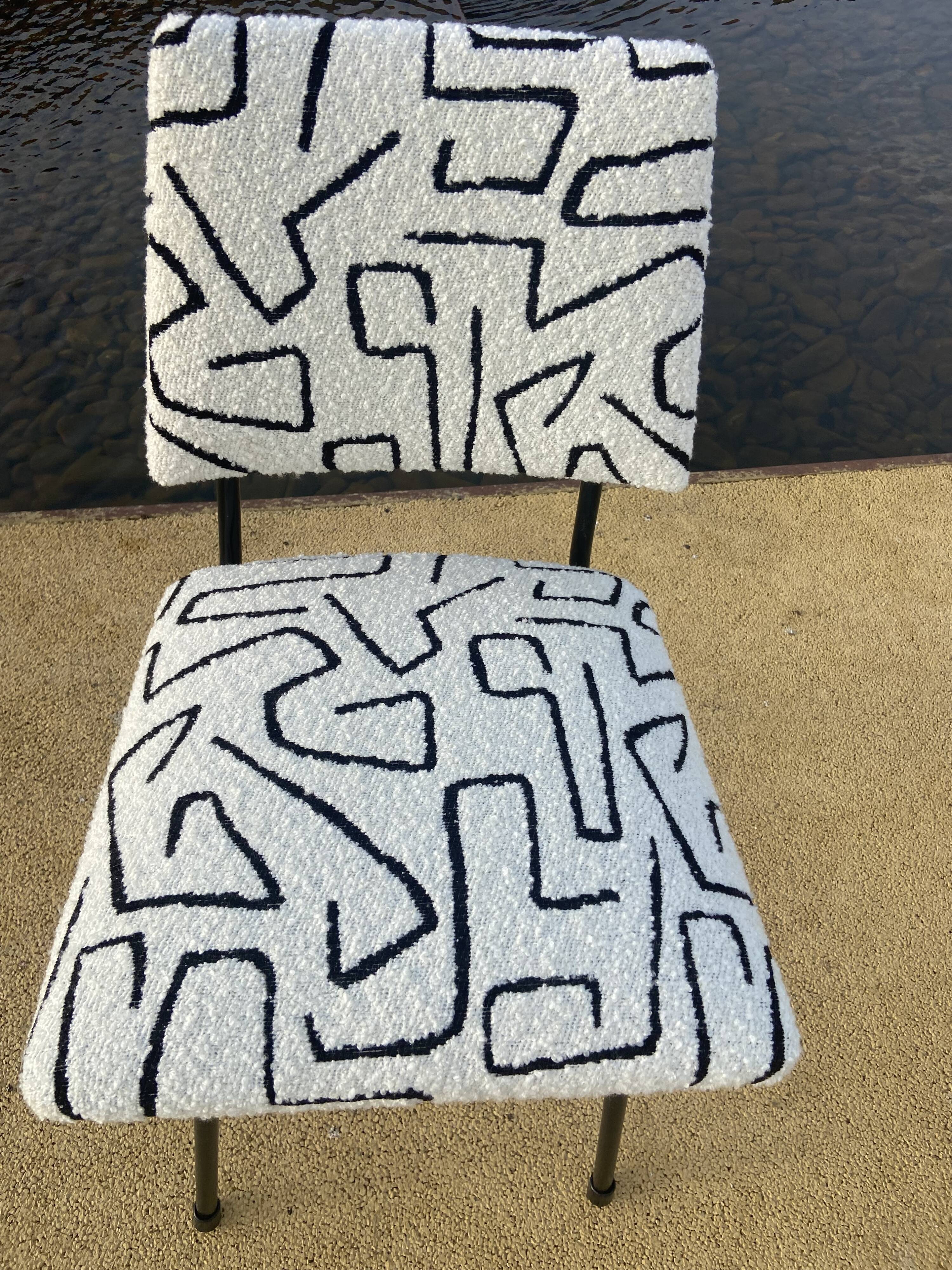 Pair of 1950s "Miro" chairs