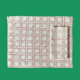 Serviette cannage terre