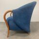 Cinna armchair, 1980 design, pop blue.