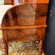 Vintage flamed mahogany cylinder desk