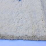 Handmade rug blue, orange, pink, gray, white 250cmx150cm colorful