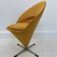 Fauteuil conique de Verner Panton, années 1950