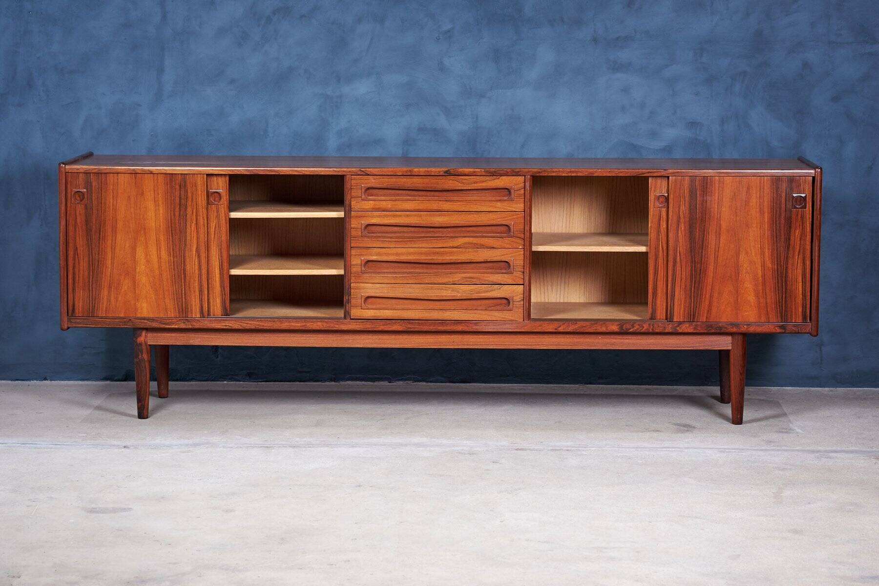 Low Enfilade in Rosewood by Johannes Andersen for Uldum Møbelfabrik, 1960s