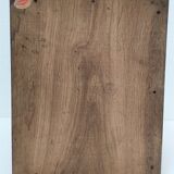 Solid wood writing with vintage curtain